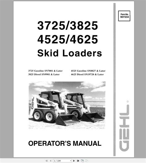 2007 gehl skid steer|gehl skid steer manuals free.